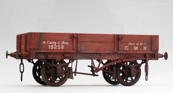 GWR 2-plank open wagon - WEP etched brass kit