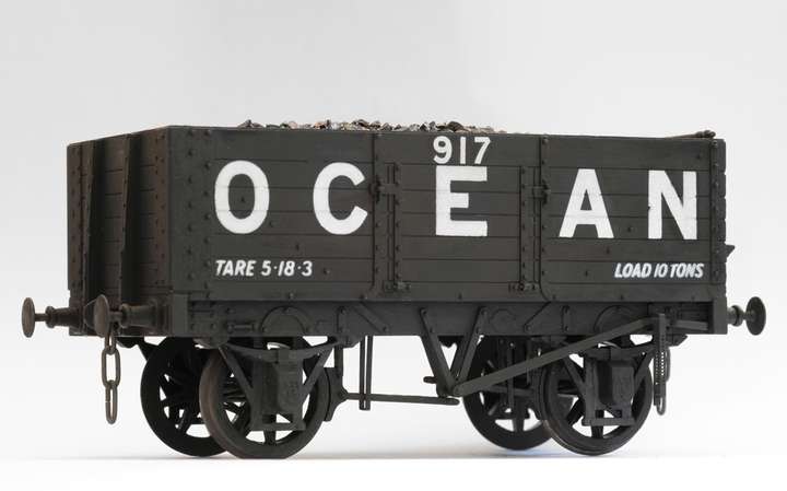PO 6-plank coal wagon - Slaters plastic kit