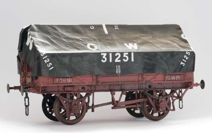 GWR 5-plank open - Slaters plastic kit