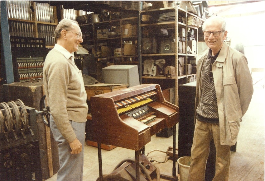 Paul Weston, Fred Bentham and the Bristol Light Console